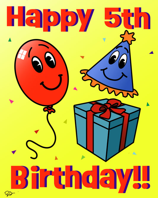 Happy 5th Birthday!!
